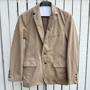 Old Navy | Cotton Tan Blazer | Men’s S EUC